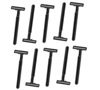 BESTYASH 10pcs Disposable Manual Depilators for Men and Women Lightweight and Portable Shavers for Back and Arm Hair Removal Ergonomic Design for Travel