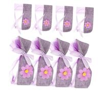 BESTYASH 10pcs Empty Mesh Drawstring Sachet Bags for Dried Flowers Fragrant Car Sachet Container Lightweight and Portable Pouches for Jewelry Coins and Items