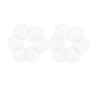BESTYASH 10pcs Fermenting Weight Plates Mesh Round Pressers for Wide Mouth Mason Jars Pickle Jar Strainers for Kimchi Sauerkraut Brine Absorption and Homemade Fermentation