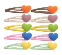BESTYASH 10pcs Girls Hair Accessories Little Hair Clips Barrettes for Boys and Girls Cartoon Shape Safe for Boys and