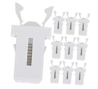 BESTYASH 10pcs Push Button Trash Can Locks Replacement Buckles Press Type Latch for Garbage Bin Easy Installation Suitable for Kitchen Office Hotel Student Apartments