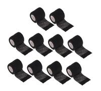 BESTYASH 10pcs Self Elastic for Injury Care Non Woven Comfortable for Skin for Arms Legs Wrists and Knees Black Color