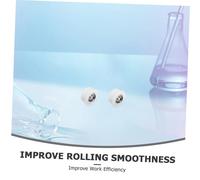 BESTYASH 10pcs Stainless Steel Ball Transfer Bearings Roller Wheels for Furniture Appliances Industrial Use Scratch-resistant Engineering Plastic Casters with Smooth Quiet Operation