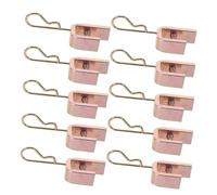 BESTYASH 10pcs Tire Valve Stem Extender Clips Heavy Duty Iron Valve Extension Tube Fasteners Leakproof and Easy Installation for Cars Trucks Suvs