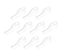 BESTYASH 10pcs Toothbrush Head Protective Caps Durable Toothbrush Covers for Travel Camping Home Use Lightweight Portable Design