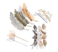 BESTYASH 11pcs Pearl Hairpins for Women Retro Bobby Pin Pearl Clip Hair Accessories for Girls Multi Hairpin Bangs Clip Side Cramp