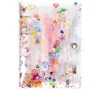 BESTYASH 12-Month Budget Binder Pockets PVC Cash Envelope Refill Pouch with Stable Joints for Document Organising and Preventing Losing Papers in Office Or School