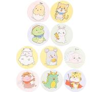 BESTYASH 120pcs Cartoon Breathable Adhesive Care Patches for Boys and Girls Cute Mini Round Bandages Gentle Skin for Small Wounds and
