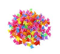 BESTYASH 120pcs Lovely Mini Hair Clips Colorful Butterfly Hairpin Hair Accessories for Girls Daily Wear and Parties