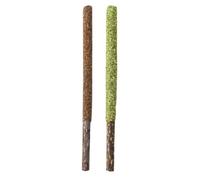 BESTYASH 12pcs Catnip Sticks for Cats with Gall Fruit and Actinidia Polygama Natural Cat Teething Sticks for Cleaning Teeth and Grinding Teeth Indoor Pet Snack