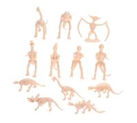 BESTYASH 12pcs Dinosaur Skeleton for Educational Dig Activity Realistic Plastic Dinosaur Bones for Birthday Party Favors Sandbox Play and Decoration