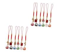 BESTYASH 12pcs Luck Cat Hanging Ornaments Japanese Pendant for Keychains Compact Keyring Decor Unique Friends Lightweight Easy to Carry