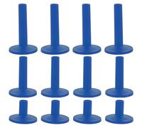 BESTYASH 12pcs Plastic Cymbal Sleeves Replacement for Drum Kits with Stylish Appearance and Sturdy Material Suitable for Different Types of Drum Sets to Protect The