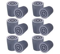 BESTYASH 12pcs Shower Chair Bath Stool Replacement Feet Rubber Tips Non-Slip for Elderly Use in Bathroom Floor Protection