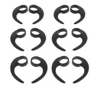 BESTYASH 12Pcs Silicone Earbud Tips with Stable Hold Ear Hooks Replacement for Active Sports and Everyday Use
