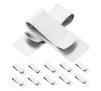 BESTYASH 12pcs Stainless Steel Money Clips Cash Holder Minimalist Wallet Clip for Men Business Travel Durable Wear Resistant Practical Card Organizer