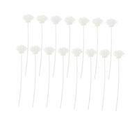 BESTYASH 15pcs Artificial Chrysanthemum Flower Aroma Diffuser Sticks Fragrance Refill Sticks for Bedrooms Living Rooms and Offices Maintenance Pe Foam Design