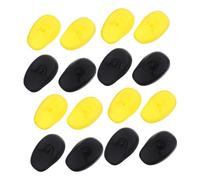 BESTYASH 16 Pairs Reusable Silicone Ear Covers Ear Shields for Hair Dyeing and Styling Soft Sealed Design Protects From Water and Chemicals Comfortable Fit for Salon and Home Use