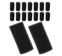 BESTYASH 16pcs Aquarium Filter Intake Protector Sponge Sleeve Compatible with Polaris Hose Reusable Soft Foam Pre-filter Cover for Fish Tank Shrimp Fry Filtration and Scratch Protection