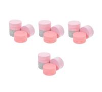 BESTYASH 16pcs Supplement Organizer Travel Case Silicone Bottle Portable Medicine Storage Box for Pills
