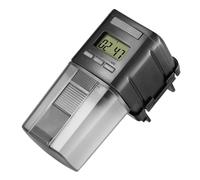 BESTYASH 1pc Automatic Fish Feeder with Adjustable Timer and Lcd Display Auto Fish Food Dispenser for Aquarium Suitable for Flake Granule Strip and Powder Feed Manual and Auto Feeding Modes