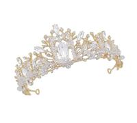 BESTYASH 1pc Bridal Crown Headband Tiara Luxury Bridal Headpiece Bride to Be Bride Crown Prom Wedding Crown Women Princess Crown Pageant Crown Crowns Rhinestone for Party Woman White Alloy