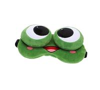 BESTYASH 1pc Cartoon Frog Eye Mask Breathable Shading Sleeping Eye Patch Comfortable Blindfold for Home Office Travel Elastic Bands for Secure Fit for Deep Uninterrupted Sleep
