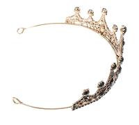 BESTYASH 1Pc Elegant Baroque Style Women Crown Delicate Bridal Headband for Parties Weddings and Special Events Decorative Supply for Brides and Bridesmaids