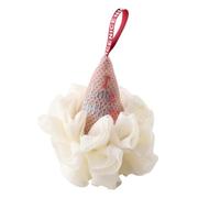 BESTYASH 1Pc Ice Cream Shape Mesh Shower Sponge Ball Exfoliating Bath Scrubber for Home Use for Daily Relaxation Easy Generation Suitable for All Skin Types