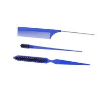 BESTYASH 1set Reusable Tail Comb Hair Styling Static Hair Brushes Portable Detangling Combs for Professional and Home Use Suitable for Types