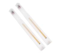 BESTYASH 2 Sets Yellow Scale Alcoholmeter for Spirits Liquid Density Hydrometer Wine Making Tool Accurate Measurement for Homemade Wine and Brewing Supplies