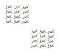 BESTYASH 200 pcs Christmas Tree Ornament Clips Decoration Clamps for Xmas Wreaths and Garden Decor Easy Install Multifunctional Spring Adornment Holder