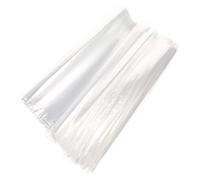 BESTYASH 200Pcs Clear Shrink Wrap Bags for Bottles High Transparency Pof Shrink Film for Packing Shoes Wine Cosmetics DIY Crafts Moisture Resistant Tear Resistant Easy to Use