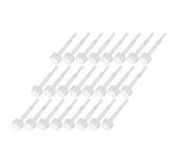 BESTYASH 200pcs Nail Polish Brushes Long Round Gel Brush for Easy Nail Art Application Soft Bristles for Professional Personal Use for Dipping Powder