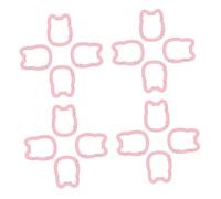 BESTYASH 20pcs Cute Cartoon Cat Keychain Carabiner Spring Snap Clip for Bags Purses and Backpacks Vivid Enamel Coating Easy Attachment for Outdoor Camping and DIY Accessories