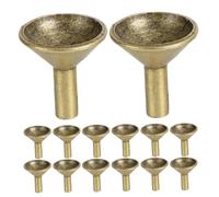 BESTYASH 24pcs Backflow Incense Burner Base Mini Waterfall Funnel Design for Meditation Yoga and Tea Ceremony Easy Ash Removal Elegant Aesthetic Outdoor Incense Holder