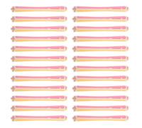 BESTYASH 24pcs Hair Curlers Plastic Perm Rods for Curling Hair Women Portable Design Cold Perming for Home Use and Travel