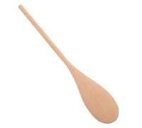 BESTYASH 24pcs Long Handle Wood Spoon Unpainted DIY Friendly Kitchen Utensils for Stirring Mixing Baking Cooking and Salad Serving Versatile Natural Wooden Ladles for Busy Households