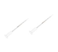 BESTYASH 2pcs Alcohol Measuring Tool Accurate Liquor Wine Tester Hydrometer with Scale for Home Brewing Durable Glass Design for Wine Spirits and Fruit Juice Measurement