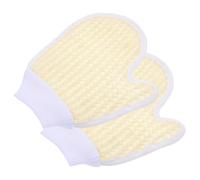 BESTYASH 2pcs Chenille Bath Gloves for Body Cleaning and Massage Comfortable Exfoliating Shower Wipes for Enhanced Skin Health and Easy Scrubbing