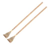 BESTYASH 2pcs Chicken Wing Wood Back Scratchers with Long Handle, Wooden Back Massage Tools for Itching Relief and Relaxation, Suitable for Men and Women