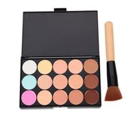 BESTYASH 2pcs Concealer Pallet Makeup Brushes for Speckle Covering Concealers Eye and Root Cover up Makeup Accessories for