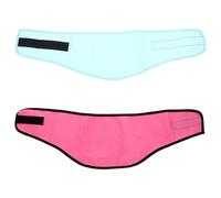 BESTYASH 2pcs Cooling Dog Bandanas for Pets and Puppies, Breathable Pva Material, Chemical-free Cooling Neck Scarves for Exercise and Mountain Climbing