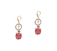 BESTYASH 2pcs Creative Turtle Alloy Keyring Sparkling Rhinestones Cute Handbag Charm Pendant Stylish Keychain for Bags for Friends Family Pink