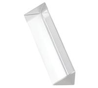 BESTYASH 2pcs Crystal Triangular Prism High Precision Light Refraction Tool for Photography and Science Teaching Portable Optical Prism for Outdoor Shoots and Educational Experiments