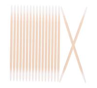 BESTYASH 2pcs Double Pointed Cotton Swabs for Makeup Cleaning Precision Tip Microblading Swabs with Soft Cotton for Gentle Application for Skincare Delicate Surfaces Approx Bag