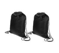 BESTYASH 2pcs Drawstring Helmet Storage Bag Black Mesh Helmet Gear Tote for Motorcycle Electric Closure for Half and Accessories