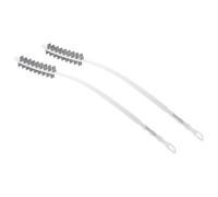 BESTYASH 2pcs Flexible Rolling Washing Machine Brush with Extended Handle for Deep Drum and Vent Cleaning Compact Lightweight Washer Cleaner Tool for Reach Areas