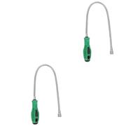 BESTYASH 2pcs Flexible Screw Picker Tool Reusable Magnetic Stick for Nuts Bolts Workers Carpenters