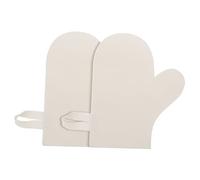 BESTYASH 2Pcs Heat-resistant Exfoliating Spa Gloves for Sauna Shower Lightweight Body Scrubber Bath Mitts for Dead Skin Removal and Smooth Supple Skin Care
